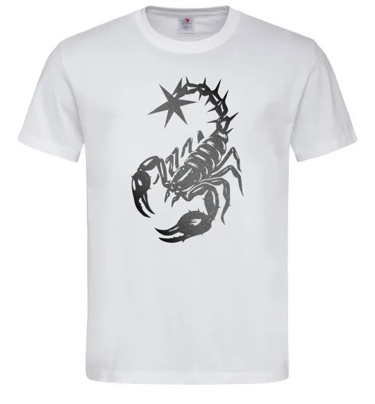 Мужская футболка Cyber Scorpio Белый фото