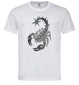 Мужская футболка Cyber Scorpio Белый фото