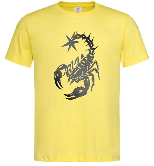 Мужская футболка Cyber Scorpio Лимонный фото