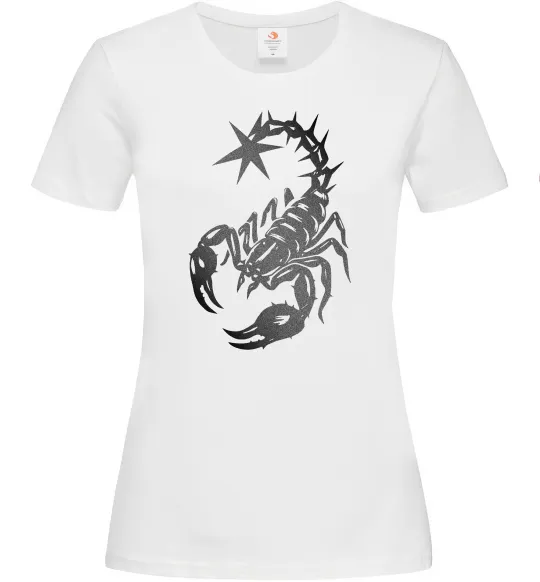 Женская футболка Cyber Scorpio Белый фото