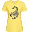 Женская футболка Cyber Scorpio Лимонный фото