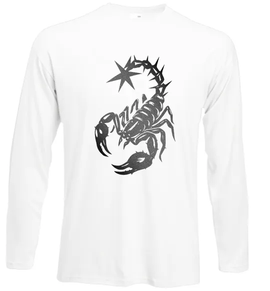 Лонгслив Cyber Scorpio Белый фото