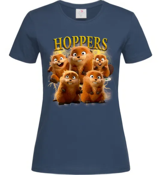 Женская футболка Hoppers Mabel Темно-синий фото