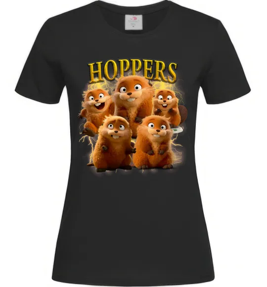 Женская футболка Hoppers Mabel Черный фото