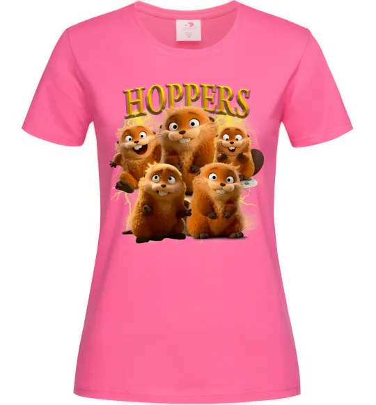 Женская футболка Hoppers Mabel Ярко-розовый фото