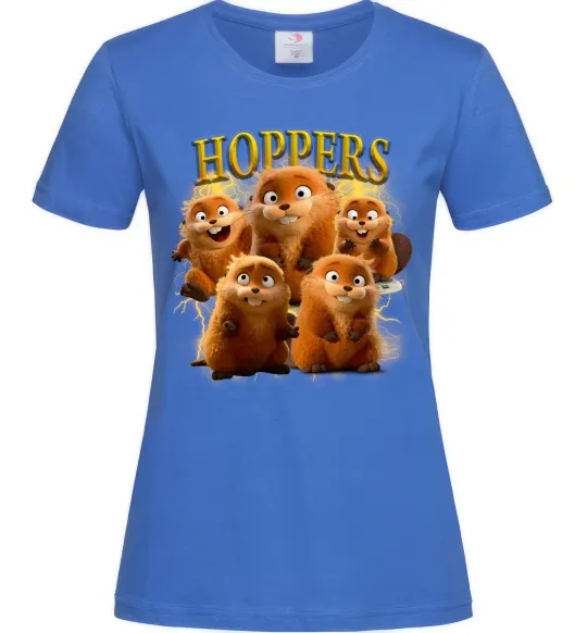 Женская футболка Hoppers Mabel Ярко-синий фото