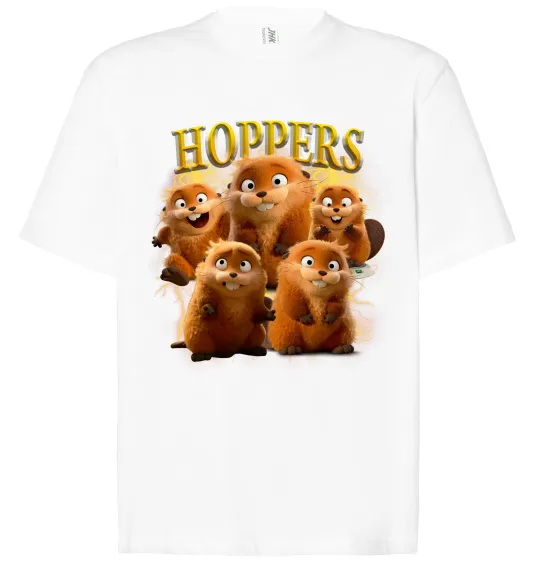 Футболка Оверсайз Hoppers Mabel Белый фото