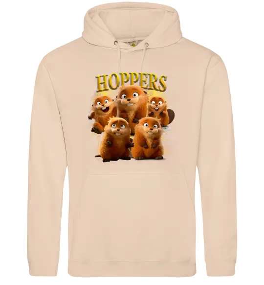 Женская толстовка (худи) Hoppers Mabel Песочный фото