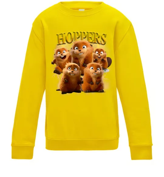 Детский Свитшот Hoppers Mabel Солнечно желтый фото