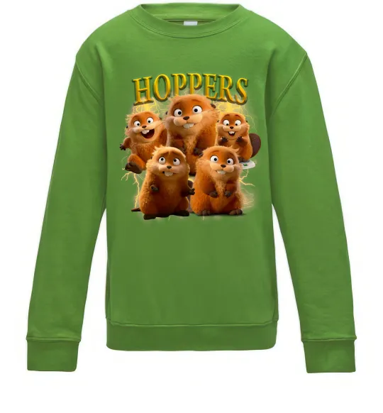 Детский Свитшот Hoppers Mabel Лаймовый фото