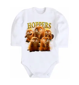 Дитячий бодік Hoppers Mabel Білий фото