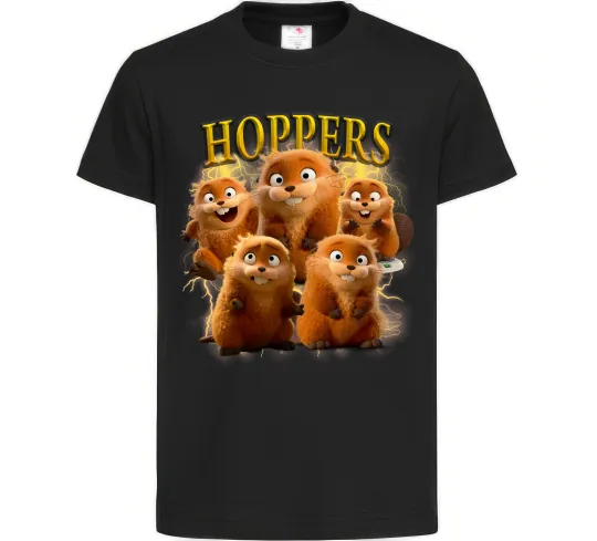 Детская футболка Hoppers Mabel Черный фото