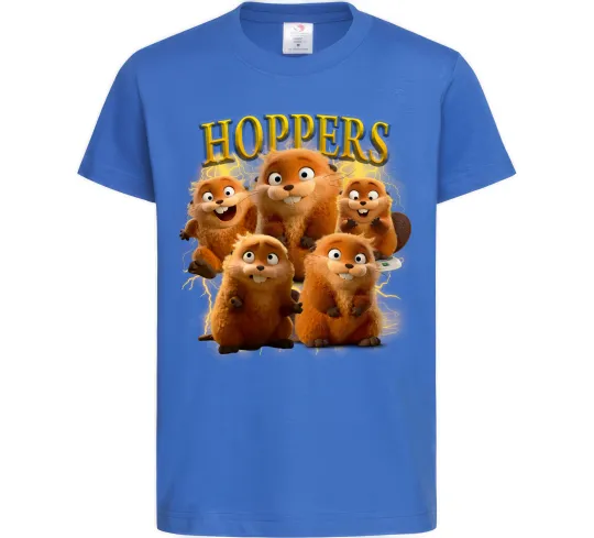 Детская футболка Hoppers Mabel Ярко-синий фото