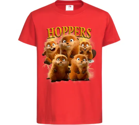 Детская футболка Hoppers Mabel Красный фото