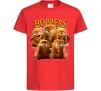 Детская футболка Hoppers Mabel Красный фото