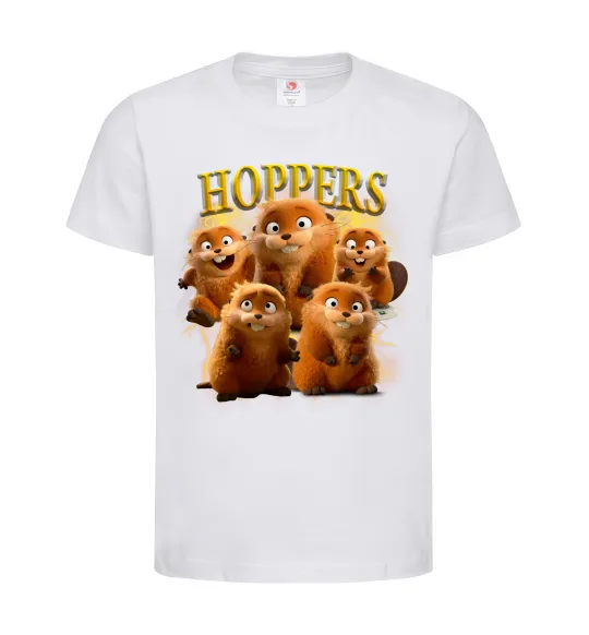 Дитяча футболка Hoppers Mabel Білий фото