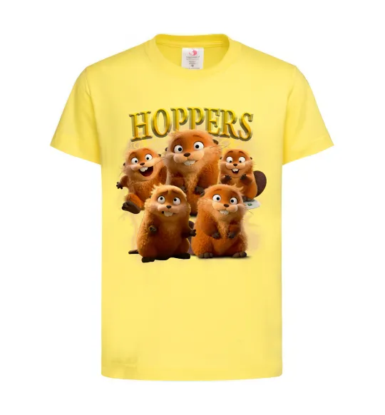Дитяча футболка Hoppers Mabel Лимонний фото