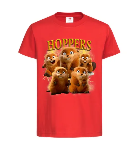 Дитяча футболка Hoppers Mabel Червоний фото