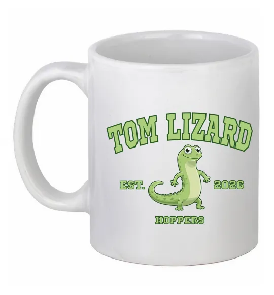 Чашка керамическая Tom Lizard Белый фото