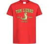 Детская футболка Tom Lizard Красный фото