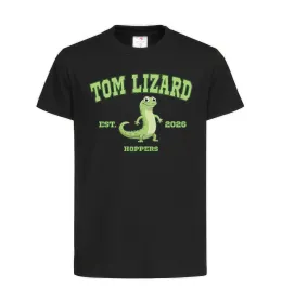Детская футболка Tom Lizard Черный фото