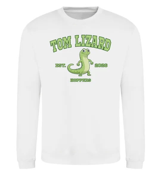Свитшот Tom Lizard Белый фото