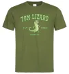 Мужская футболка Tom Lizard Оливковый фото