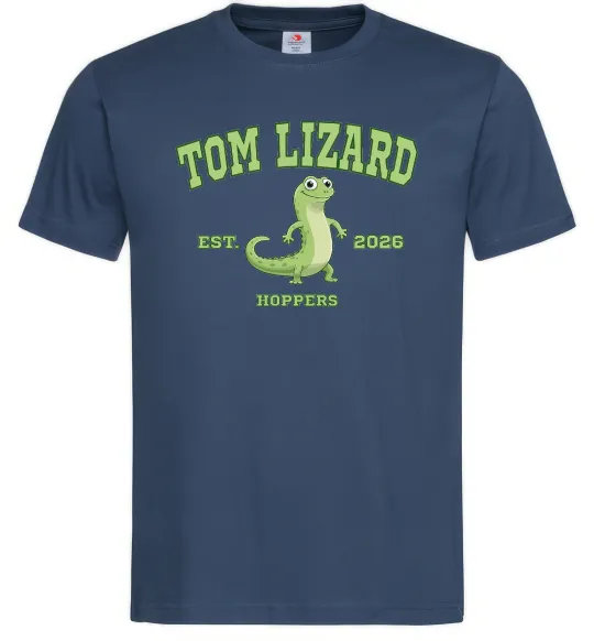 Мужская футболка Tom Lizard Темно-синий фото