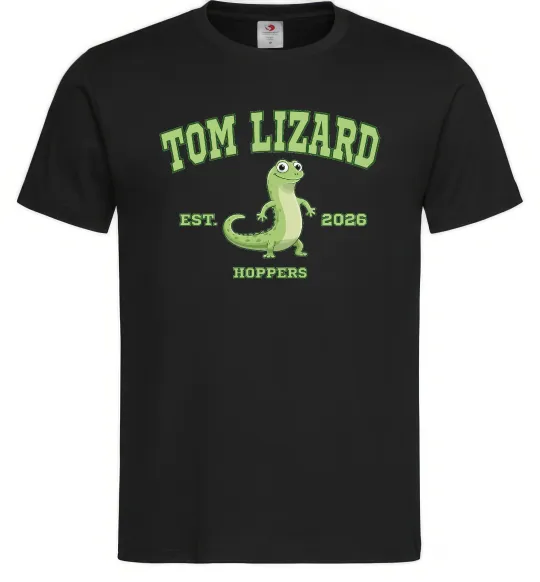 Мужская футболка Tom Lizard Черный фото