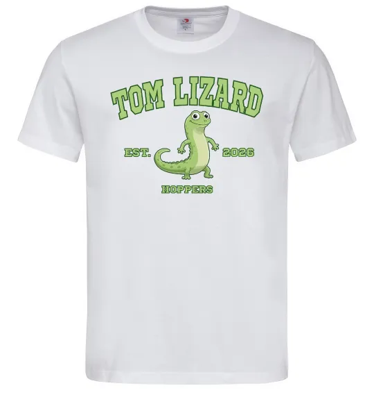 Мужская футболка Tom Lizard Белый фото