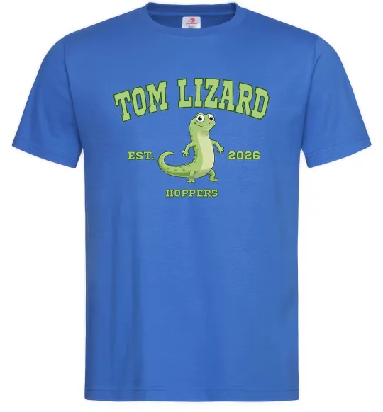 Мужская футболка Tom Lizard Ярко-синий фото