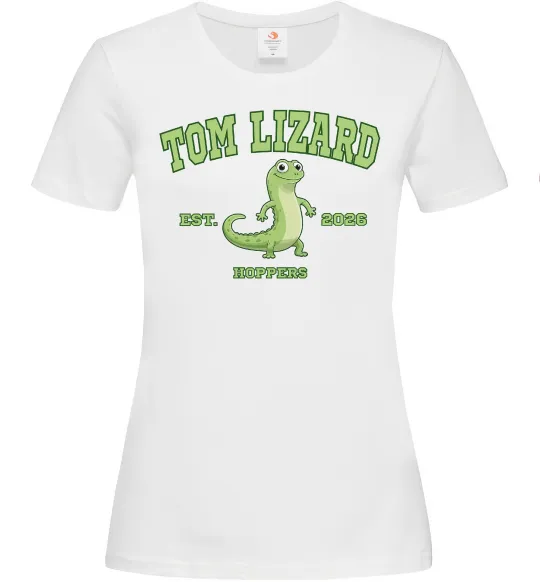 Женская футболка Tom Lizard Белый фото