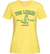 Женская футболка Tom Lizard Лимонный фото