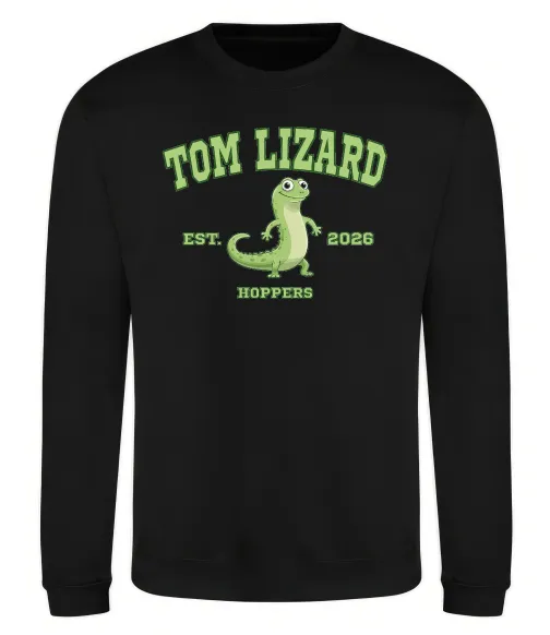 Свитшот Tom Lizard Черный фото