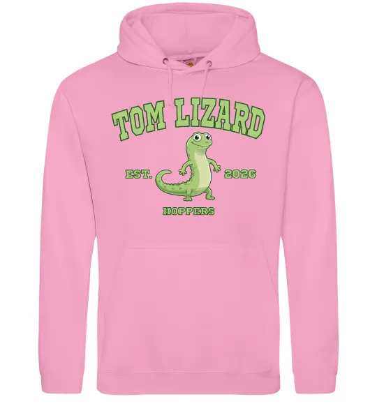 Мужская толстовка (худи) Tom Lizard Розовый фото