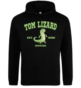 Мужская толстовка (худи) Tom Lizard Черный фото
