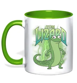 Чашка с цветной ручкой