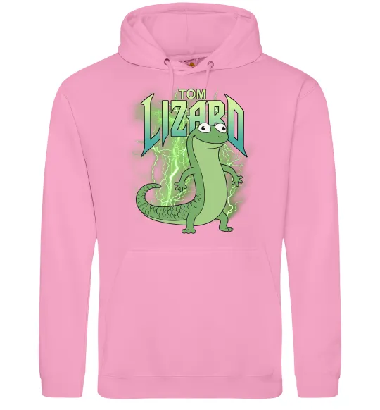 Женская толстовка (худи) Hoppers Lizard Tom Розовый фото