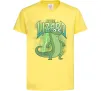 Детская футболка Hoppers Lizard Tom Лимонный фото