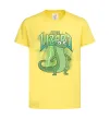 Детская футболка Hoppers Lizard Tom Лимонный Детская футболка Hoppers Lizard Tom Лимонный фото