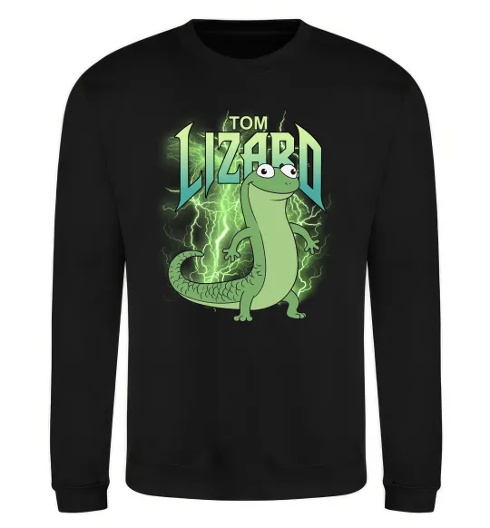 Свитшот Hoppers Lizard Tom Черный фото