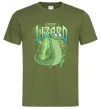 Мужская футболка Hoppers Lizard Tom Оливковый фото