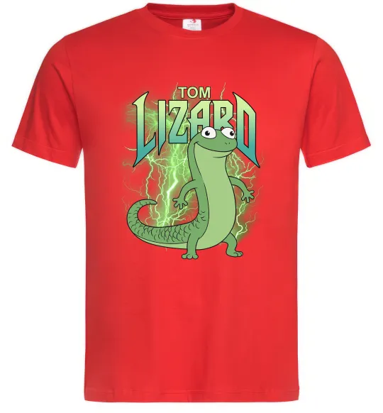 Мужская футболка Hoppers Lizard Tom Красный фото