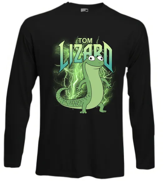 Лонгслив Hoppers Lizard Tom Черный фото