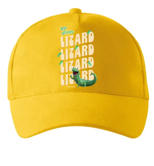 Кепка Стрибунці ящірка Том Солнечно желтый фото