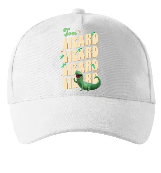 Кепка Стрибунці ящірка Том Белый фото