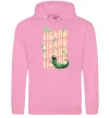 Мужская толстовка (худи) Стрибунці ящірка Том Розовый фото