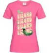 Женская футболка Стрибунці ящірка Том Ярко-розовый фото