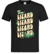Мужская футболка Стрибунці ящірка Том Черный фото