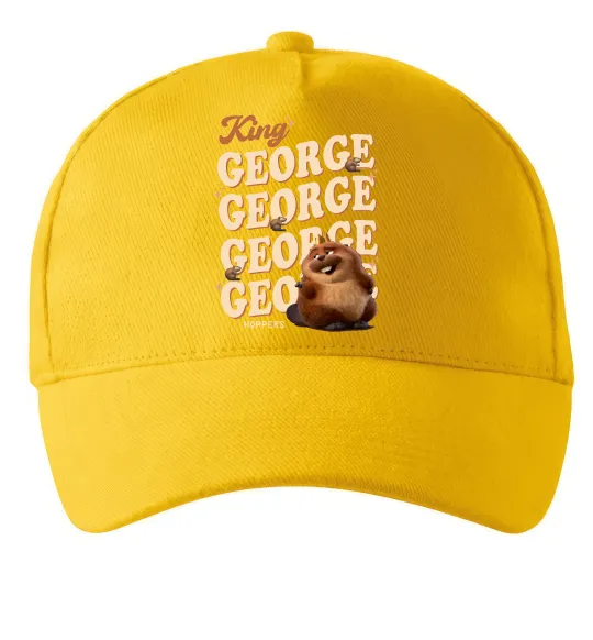 Кепка Hoppers king George Солнечно желтый фото